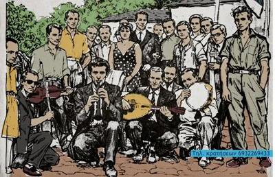 Live με την Βορειοηπειρώτικη Κομπανία Mero Anjazi/Μέρου Αγιάζι στο ''Καφενείον η Γη''