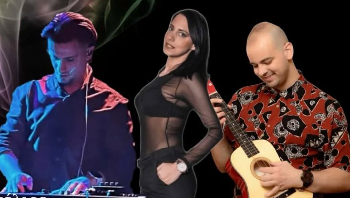 Live στο Peacock coffee με Δελή, Σιανίδη, Καραβίδα