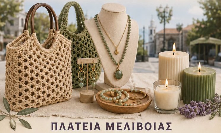 Arts and Crafts bazaar στην Μελιβοία Τετάρτη 5 Αυγούστου