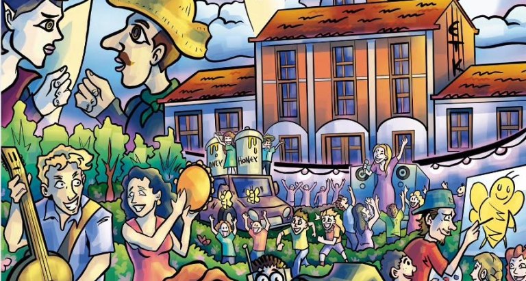 «Από τα μάτια της μέλισσας» – όταν η τέχνη συναντά τον κόσμο των επικονιαστών